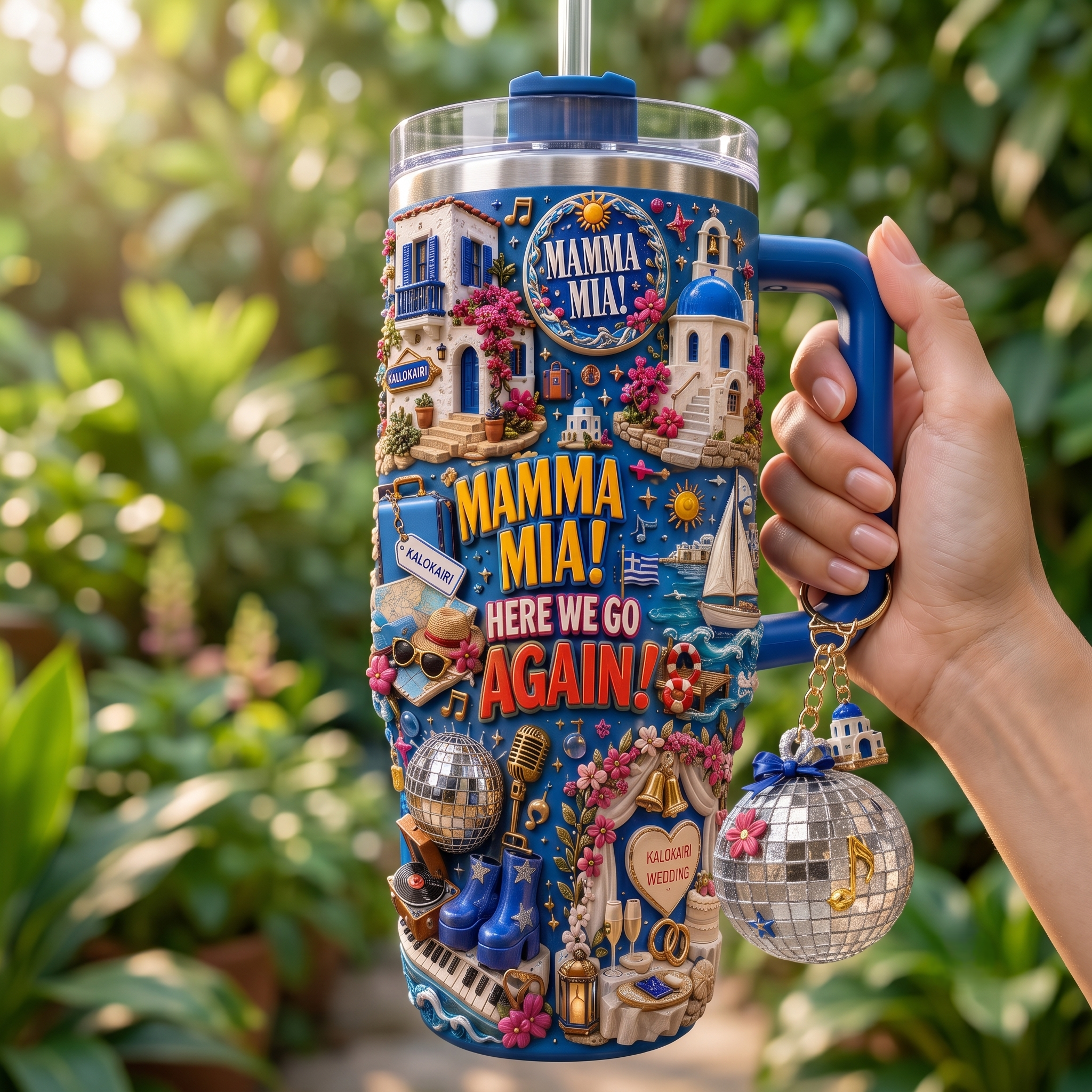 MMM 40oz Tumbler With Handle HTTT
