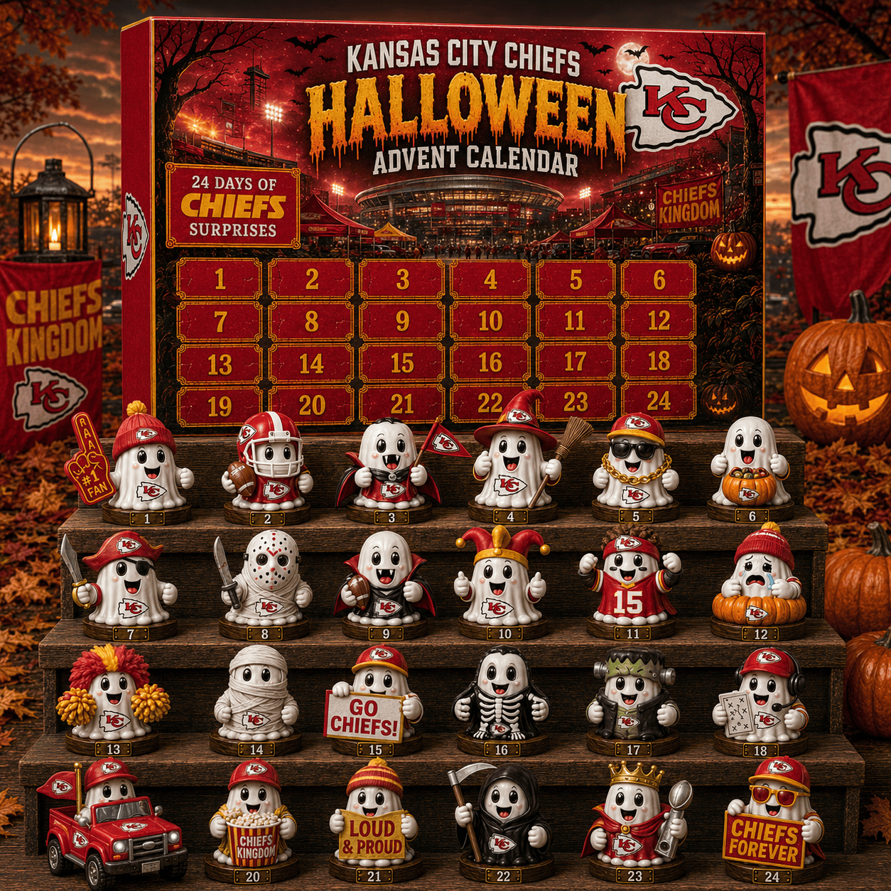 KCC Premium Halloween Advent Calendar 2026 TMH